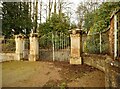 NS6573 : Original entrance to Camphill House by Richard Sutcliffe