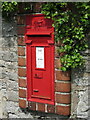 Victorian letterbox in Church Lane, Gwernaffield, Flintshire