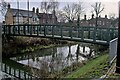 TF2422 : The footbridge near Love Lane by Bob Harvey