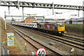 Trains for scrap passing Swindon