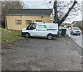 ST3789 : Ralley white van, Old Chepstow Road, Langstone by Jaggery