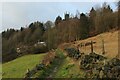 Footpath climbing towards Cross Stone