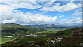 On Moel-y-Gest - view to Tremadog, Cnicht & Moelwyn Mawr