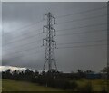 Pylon near Cornhill Farm