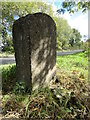 Old Milestone by B4084 (was A44), west of Lower Haselor