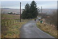 Runner on minor road off Blaenafon Road