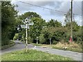 Road junction, Christmas Common