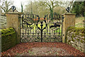 Entrance gates to Oseney Mill