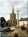 St Keverne War Memorial and Parish Church