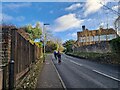 Cyclist in Liphook Road