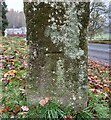 Birstwith, stone post