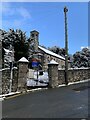 The church at Lansanffraid Glan Conwy