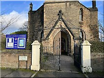 SJ8748 : Entrance to Christ Church, Cobridge by Jonathan Hutchins