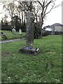 Ancient cross in St Martin and St Meriadoc churchyard