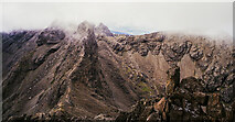 NG4725 : West ridge of Sgùrr nan Gillean by Trevor Littlewood