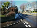 Lightcliffe Road from Springfield Grove, Brighouse