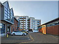 Mariner Point flats from Riverside Business Park. Shoreham