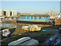 Moored boats, Shoreham Harbour (River Adur)