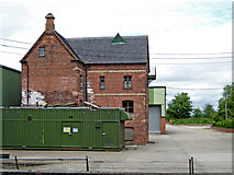 SJ9922 : Former mill building near Great Haywood in Staffordshire by Roger  D Kidd