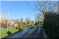 Sovereign Street crossing Pointon Lode into Aslackby