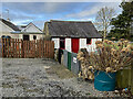 H4085 : Vacant cottage, Newtownstewart by Kenneth  Allen