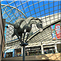 Packhorse sculpture, Trinity Leeds