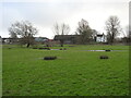 Blyford Hall from the north bank of the River Blyth