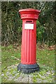 SP1277 : Victorian pillar box by Philip Halling
