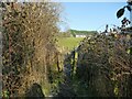 Stile below Intake Farm