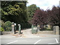 Cemetery gates, Thornton