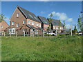 Canalside houses at Hidden Lock, Smethwick