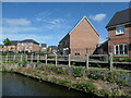 Canalside housing at Hidden Lock, Smethwick