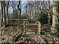 Footbridge into Quaker