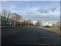 Closed car park on industrial estate