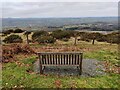 Seat along the Shropshire Way