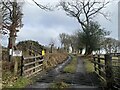 Private farm track to Gwern Gafaeliau