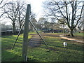 Teen play area in Page Park