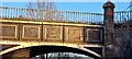 SJ8710 : Stretton Aqueduct, Shropshire Union Canal (detail) by Christopher Hilton