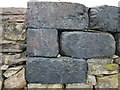 Blocks of slag from historic smelting by Macclesfield Copper Company