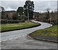 Bend in the B4348, Kingstone, Herefordshire