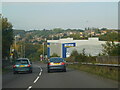 A414 road coming down from the A41, Hemel Hempstead