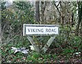 TA1969 : Viking Road sign by JThomas
