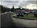 Roundabout on the A390 on the outskirts of St Austell