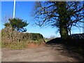 Track to Berllan Fedw, Llandenny Walks