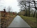 Cycle path at Woolfold