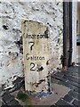 Old Milestone, A71, Newmilns