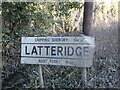 Village Signpost on the B4059