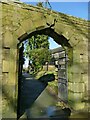 All Hallows, Kirkburton: upper churchyard entrance