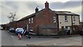 Elmfield and Woodbine Cottage at T-junction in Townhead