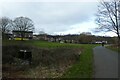 Cycle path beside Bradford Beck